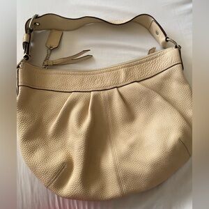 Coach Cream Shoulder Bag